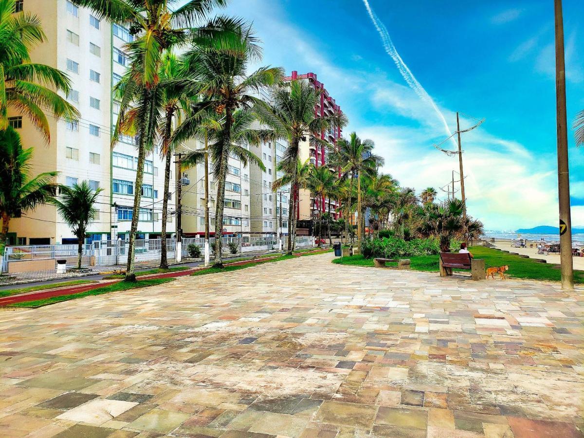 Apartamento na Vila Caiçara em Prédio Frente Mar com excelente localização por Reserva Praia Praia Grande  Extérieur photo